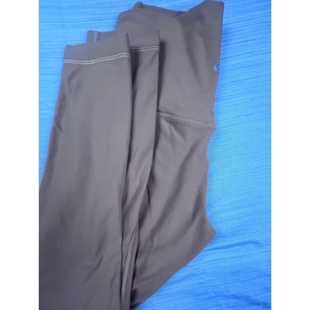 Lululemon Align High-Rise Pant 25 Brown Mauve Nulu Yoga Leggings Size 6‎ LW5CTCS